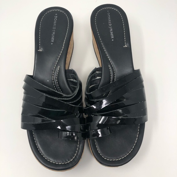 Donald J Pliner wedged sandals. (Women’s 12) - Picture 3 of 6